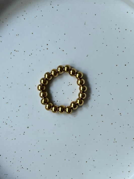 BUBBLE GOLD MINI ring