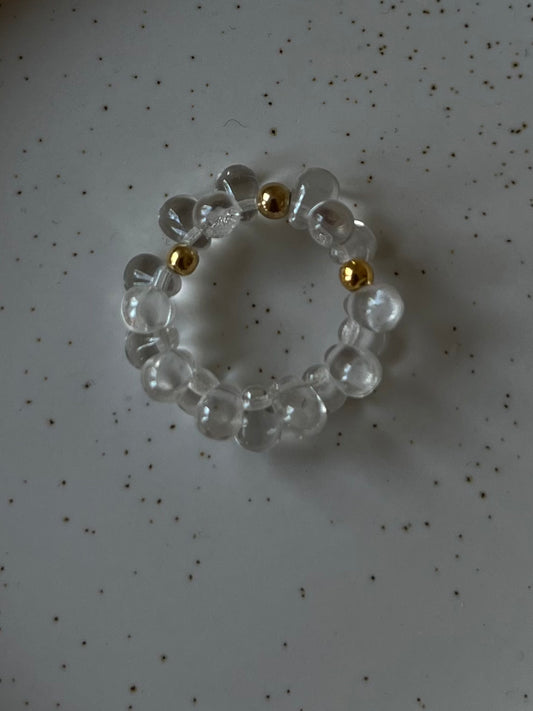 CHRYSTAL DROP ring