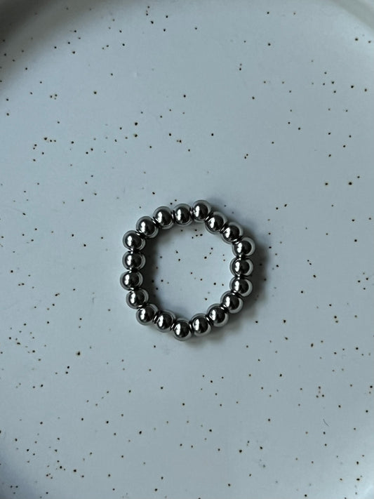 BUBBLE SILVER MINI ring